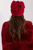 Warm Cashmere Beanie Hat with Rhinestone Details for Winter