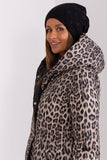 Cashmere Beanie Hat for Women with Rhinestone Detail