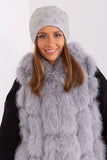 Warm Winter Women's Beanie Hat with Rhinestone Accent