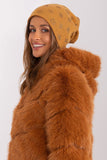 Warm Winter Women's Cashmere Beanie with Rhinestone Detail
