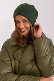 Warm Women's Cashmere Beanie with Rhinestone Accent