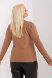 Elegant Women's Sweater with Charming Pom-Pom Detail