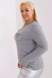 Elegant Women's Sweater with Pom-Pom Detail for Everyday Wear