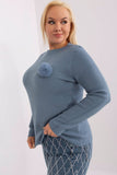 Elegant Women's Sweater with Pom-Pom Detail for Work