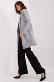 Elegant Women's Classic Transitional Coat with Button Closure