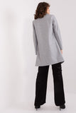 Elegant Women's Classic Transitional Coat with Button Closure