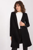Elegant Classic Women's Transitional Coat with Button Closure