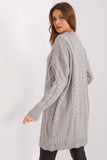Casual Midi Dress with Unique Fabric Texture and Long Sleeves