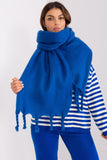 Smooth Textured Tassel Scarf for Fall and Winter