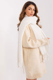Smooth Textured Tassel Scarf for Fall and Winter Style