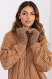 Embroidered Flower Touchscreen Women's Gloves with Insulation