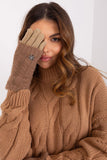 Embroidered Flower Touchscreen Women's Gloves with Insulation