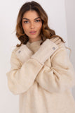 Embroidered Flower Touchscreen Women's Gloves with Insulation