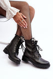 Stylish Insulated Leather Bagger Boots for Women