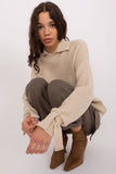 Versatile Button-Up Sweater with Elegant Turtleneck Feature
