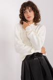 Versatile Collared Sweater with Turtleneck Option