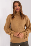 Versatile Sweater with Transformable Turtleneck Collar