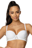 Lace Covered Push-Up Bra with Removable Inserts