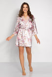 Elegant Satin Underskirt with Cuffed Sleeves - Gift Ready