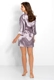 Elegant Satin Underskirt with Cuffed Sleeves - Perfect Gift
