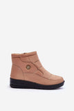 Women's Insulated Snow Boots with Side Zipper and Platform