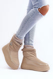 Cozy Eco Leather Women's Snow Boots with Fur Lining
