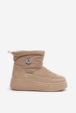 Cozy Eco Leather Women's Snow Boots with Fur Lining