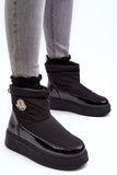 Cozy Eco Leather Women's Snow Boots with Thick Fur Lining