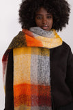Colorful Plaid Scarf with Tassels for Fall and Winter