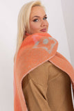 Stylish Long Scarf with Decorative Stripes and Tassels