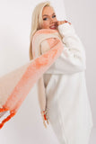 Decorative Striped Scarf with Tassels for Autumn-Winter