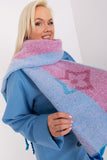 Stylish Decorative Striped Long Scarf with Tassels