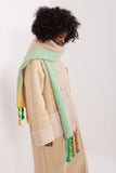 Decorative Striped Tassel Scarf for Autumn-Winter Style