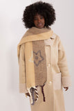 Decorative Striped Long Scarf with Tassels