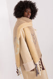 Decorative Striped Long Scarf with Tassels