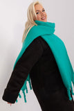 Stylish Long Smooth-Textured Scarf with Tassels