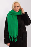 Stylish Long Polyester Scarf with Tassels for Fall/Winter
