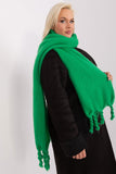 Stylish Long Polyester Scarf with Tassels for Fall/Winter