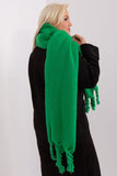 Stylish Long Polyester Scarf with Tassels for Fall/Winter