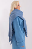 Smooth Textured Tassel Scarf for Fall and Winter Wear