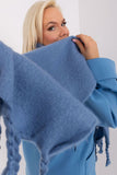 Smooth Textured Tassel Scarf for Fall and Winter Wear