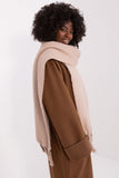 Smooth Textured Scarf with Tassels for Fall & Winter
