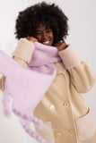 Long Smooth Textured Scarf with Tassels for Fall & Winter