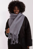 Elegant Long Tassel Scarf for Fall and Winter Wear