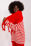 Smooth Textured Tassel Scarf for Fall and Winter Use