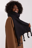 Cozy Long Scarf with Tassels for Fall and Winter Fashion