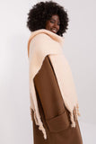 Smooth Textured Scarf with Tassels for Fall/Winter