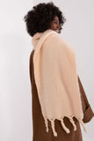 Smooth Textured Scarf with Tassels for Fall/Winter