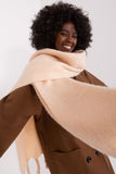 Smooth Textured Scarf with Tassels for Fall/Winter