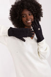 Embroidered Flower Touchscreen Women's Insulated Gloves